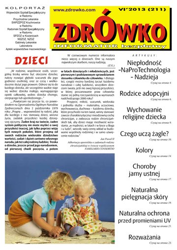 Okładka numeru 211, czerwiec 2013