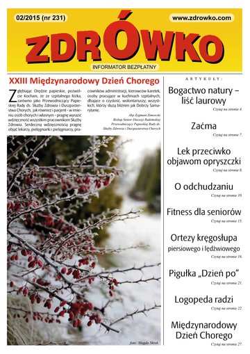 Okładka numeru 231, luty 2015