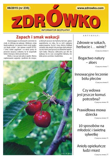 Okładka numeru 235, czerwiec 2015