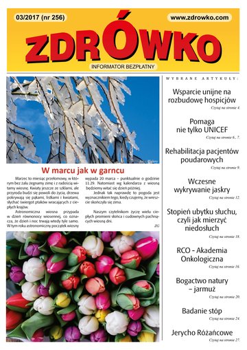 Okładka numeru 256, marzec 2017