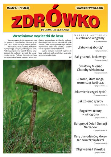 Okładka numeru 262, wrzesień 2017