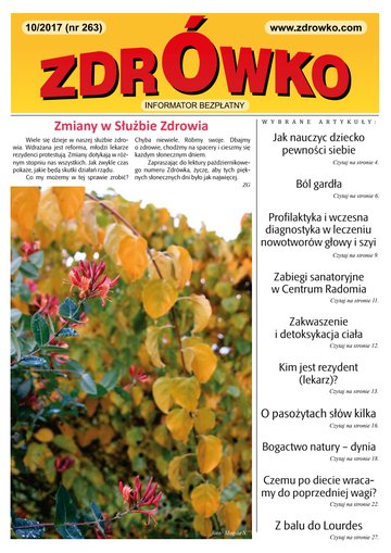 Okładka numeru 263, październik 2017