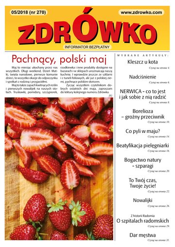 Okładka numeru 270, maj 2018