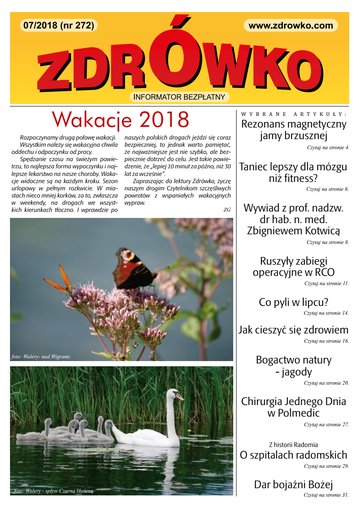 Okładka numeru 272, lipiec 2018