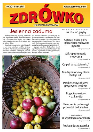 Okładka numeru 275, październik 2018