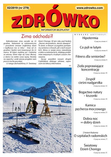 Okładka numeru 279, luty 2019