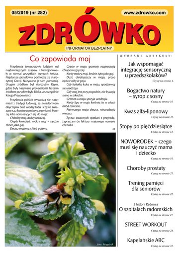 Okładka numeru 282, maj 2019