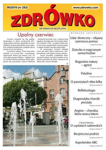 Okładka numeru 283, czerwiec 2019