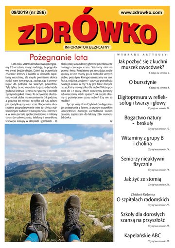 Okładka numeru 286, wrzesień 2019