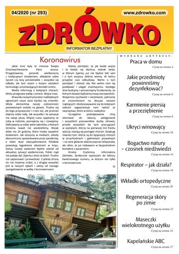 Okładka numeru 293, kwiecień 2020
