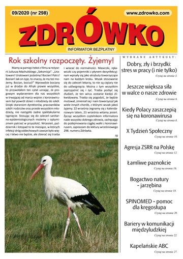 Okładka numeru 298, wrzesień 2020