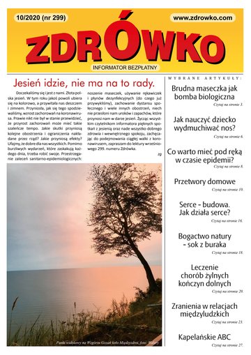 Okładka numeru 299, październik 2020