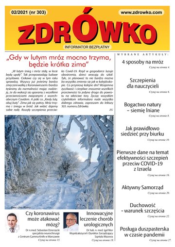 Okładka numeru 303, luty 2021