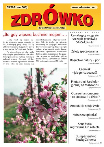 Okładka numeru 306, maj 2021