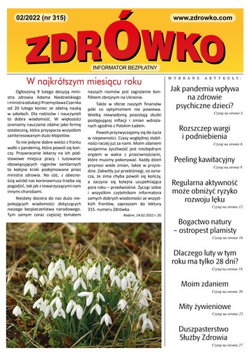 Okładka numeru 315, luty 2022
