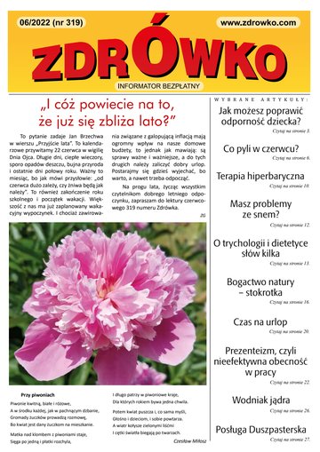 Okładka numeru 319, czerwiec 2022