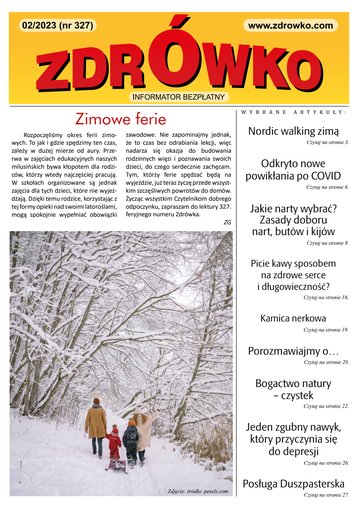 Okładka numeru 327, luty 2023