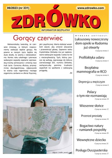 Okładka numeru 331, czerwiec 2023