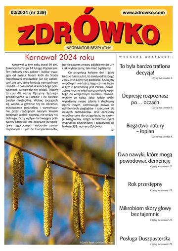 Okładka numeru 339, luty 2024