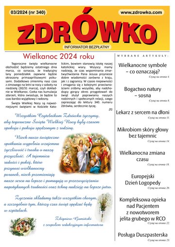 Okładka numeru 340, marzec 2024