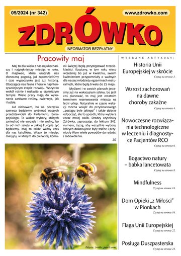 Okładka numeru 342, maj 2024