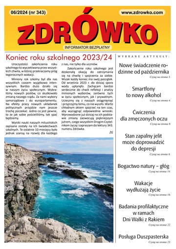 Okładka numeru 343, czerwiec 2024