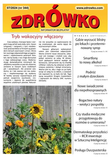 Okładka numeru 344, lipiec 2024