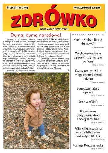 Okładka numeru 348, listopad 2024