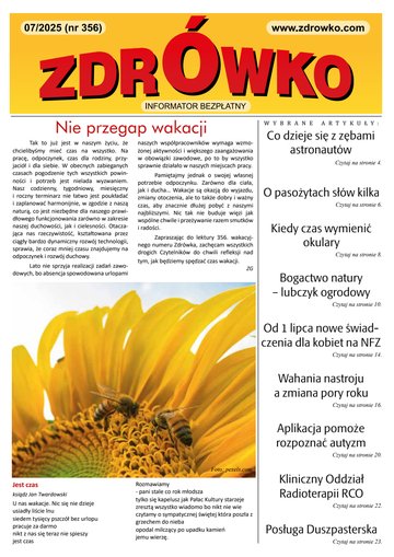 Okładka numeru 356, lipiec 2025