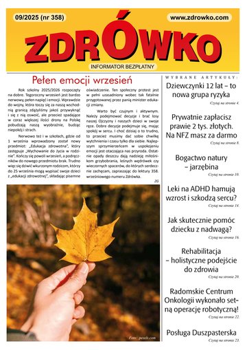 Okładka numeru 358, wrzesień 2025
