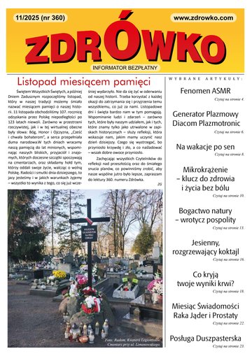 Okładka numeru 360, listopad 2025