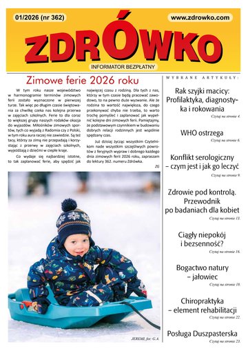Okładka numeru 362, styczeń 2026