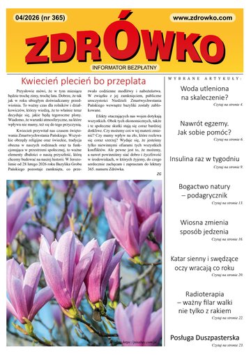 Okładka numeru 365, kwiecień 2026