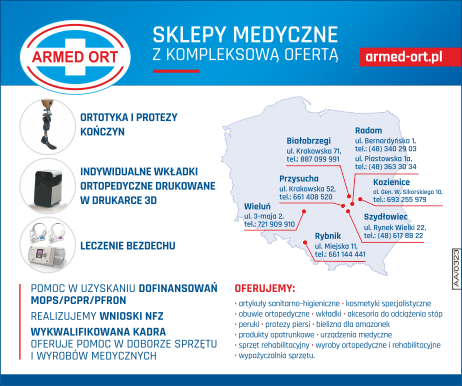 Ogłoszenie w dziale Sklepy medyczne