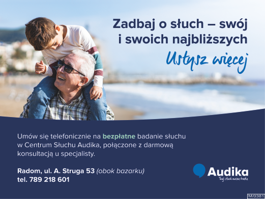 Ogłoszenie w dziale Laryngologia