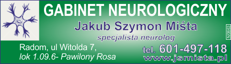 Ogłoszenie w dziale Neurologia