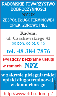 Ogłoszenie w dziale Opieka pielęgniarska